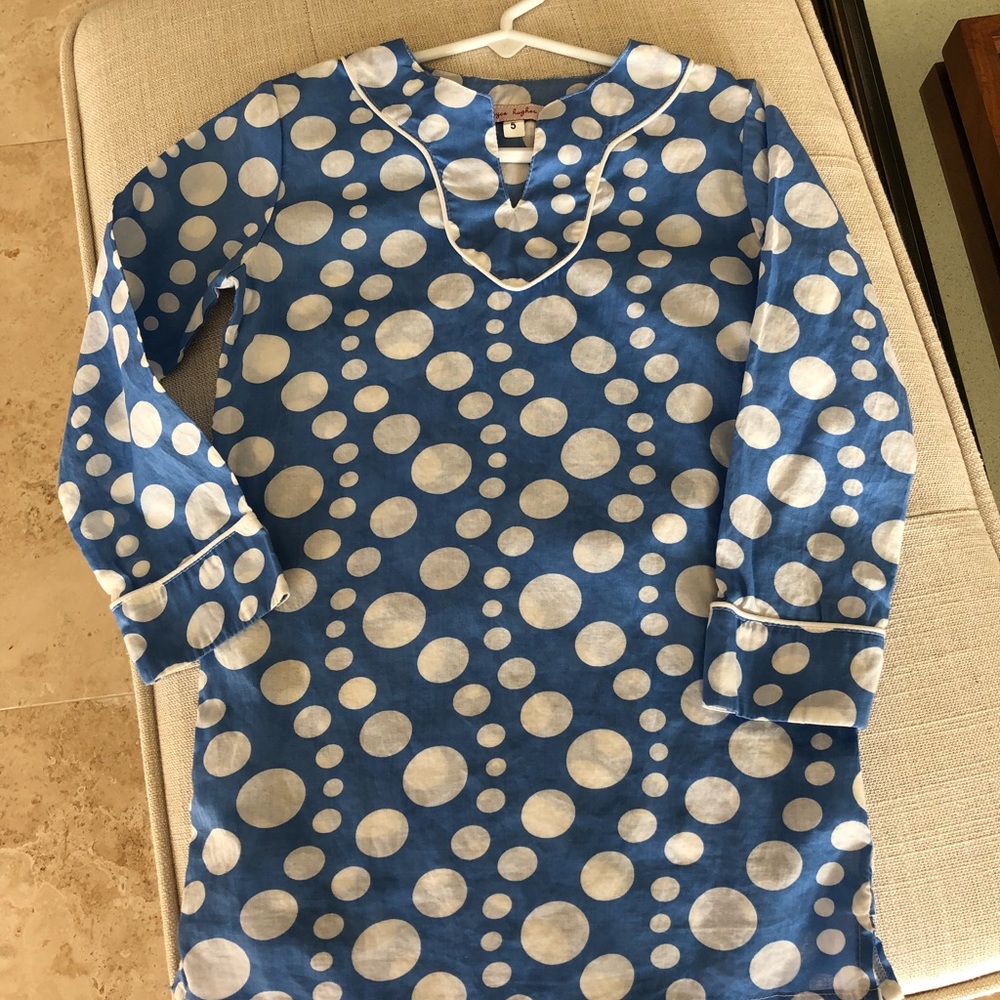 Kayce Hughes girls tunic cover up